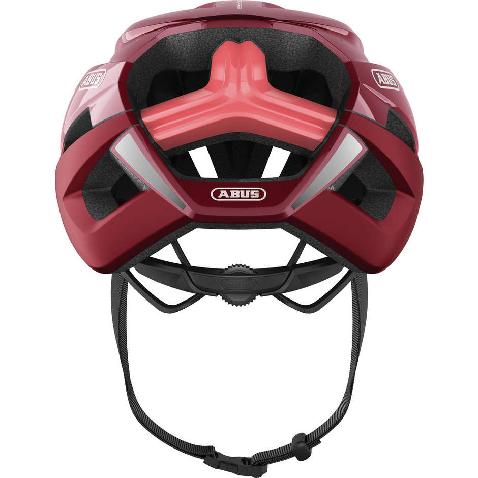 Abus Strada Storm Chaser Fahrradhelm Red Bordeaux