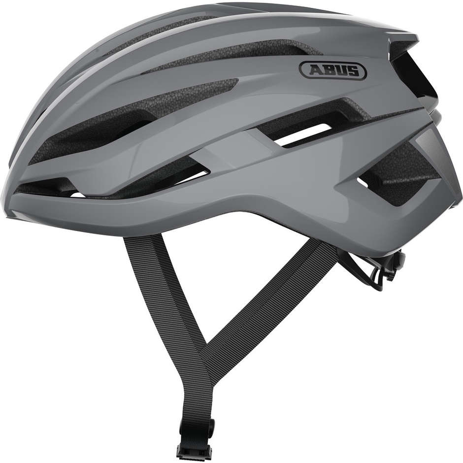 Abus Strada Storm Chaser Race Gray Bicycle Helmet