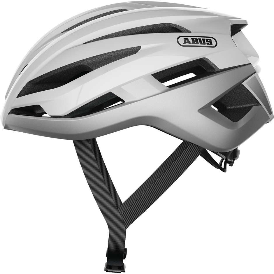 Abus Strada Storm Chaser White Polar Bicycle Helmet