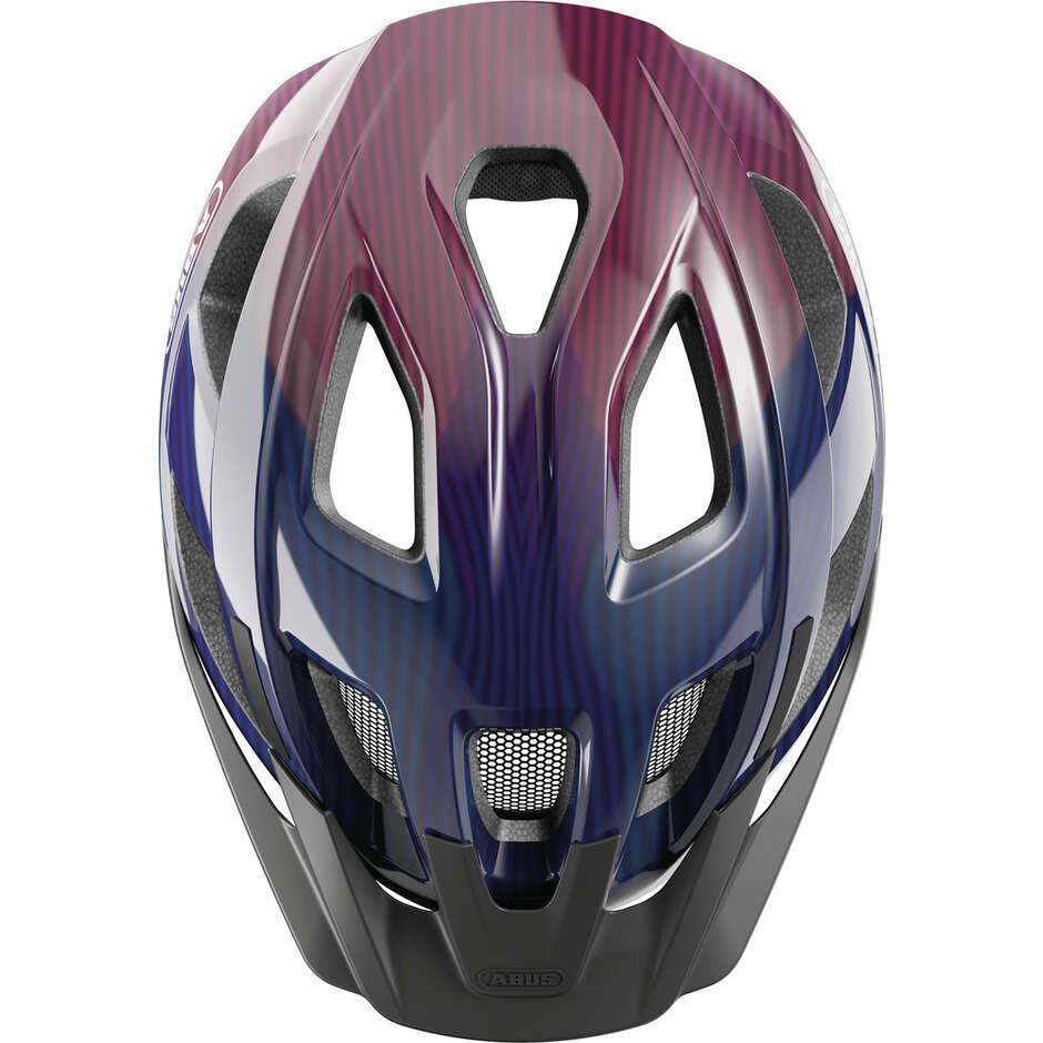 Abus Urban ADURO 3.0 Purple Waves Bike Helmet