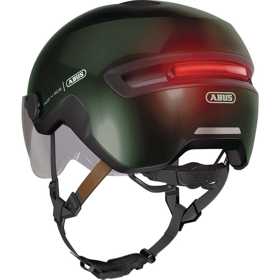 Abus Urban HUD-Y ACE Moss Green Bike Helmet