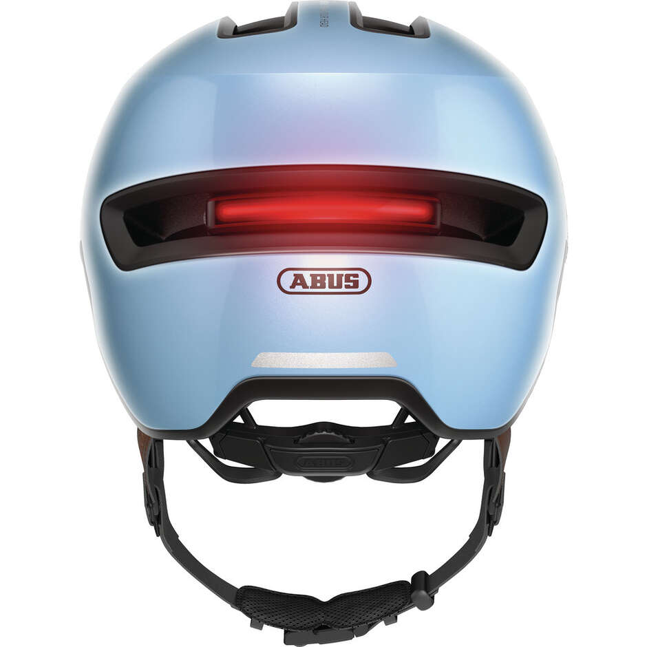 Abus Urban HUD-Y Iced Blue Bike Helmet