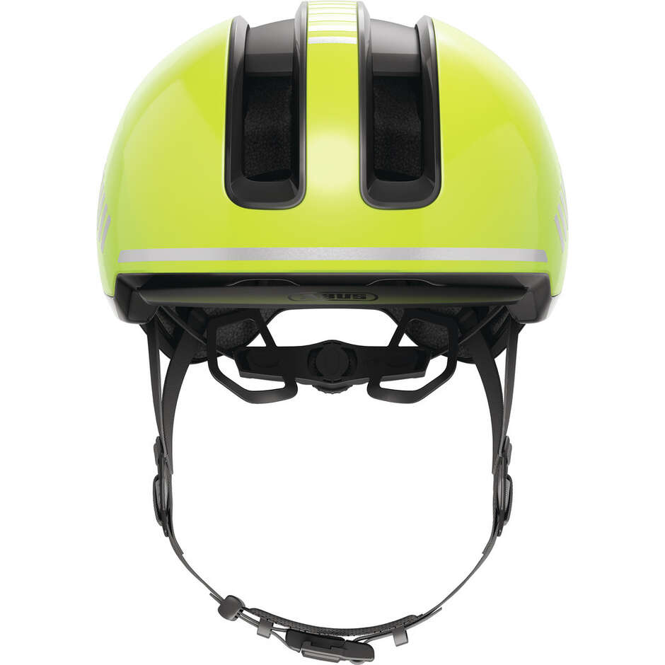 Abus Urban HUD-Y Signal Yellow Bike Helmet