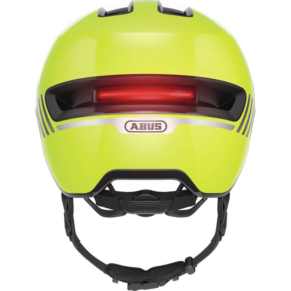 Abus Urban HUD-Y Signal Yellow Bike Helmet