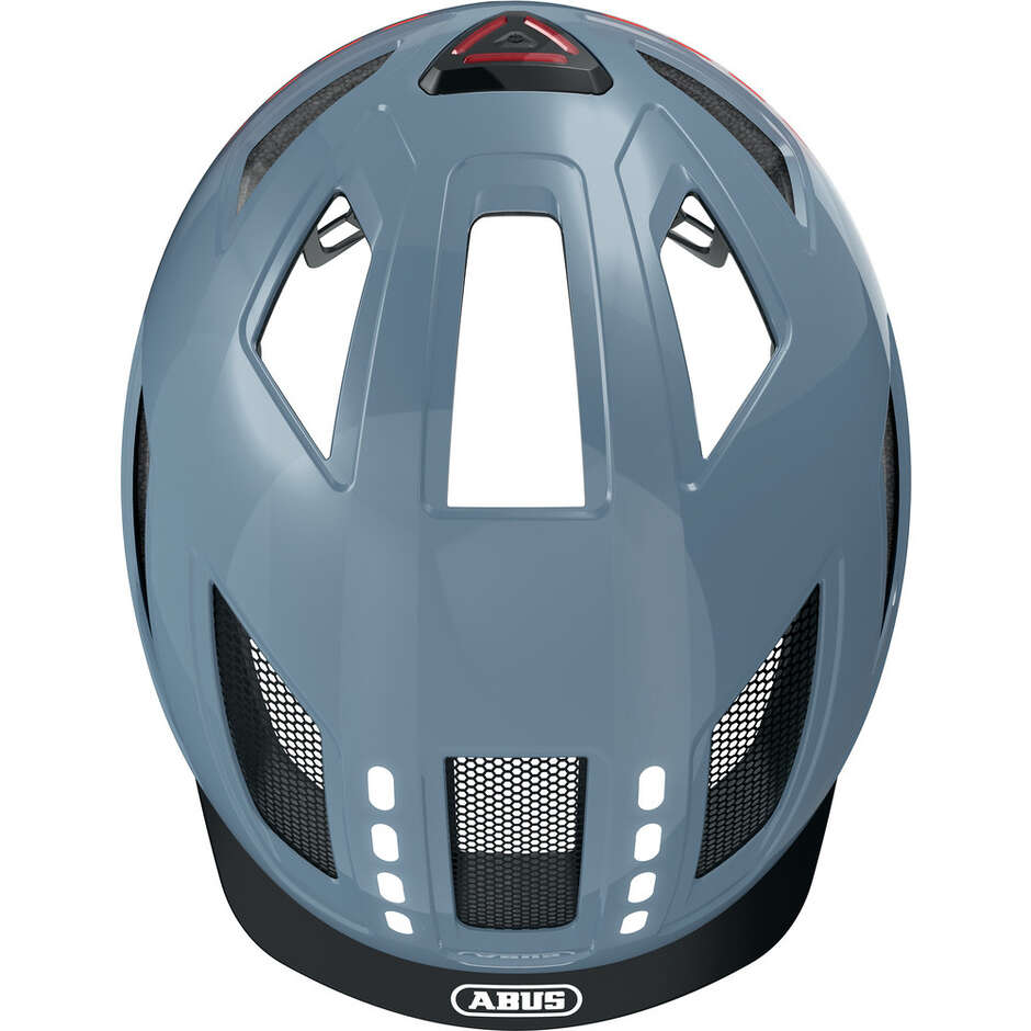 Abus Urban HYBAN 2.0 LED Signal Glacier Bike Helmet