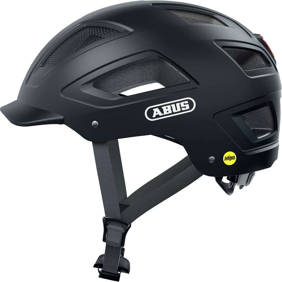 Abus Urban HYBAN 2.0 MIPS Velvet Black Bike Helmet