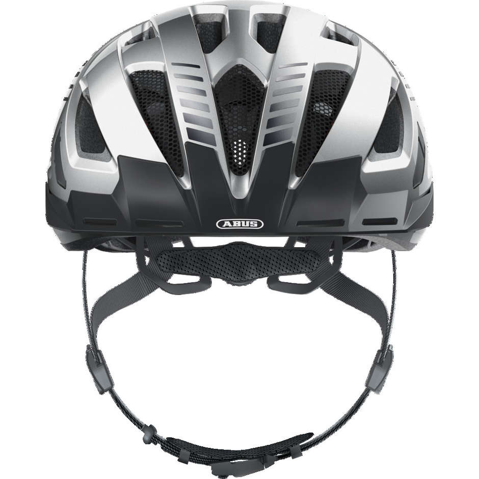Abus Urban-I 3.0 Signal Bicycle Helmet Silver Silver