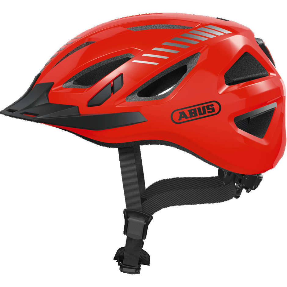 Abus Urban-I 3.0 Signal Orange Signal Bicycle Helmet