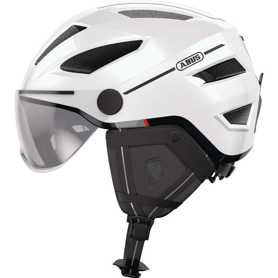 Abus Urban PEDELEC 2.0 ACE Pearl White Bike Helmet