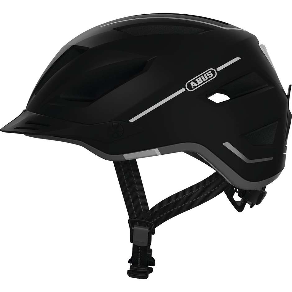 Abus Urban Pedelec 2.0 Bike Helmet With Black Velvet Rear Led
