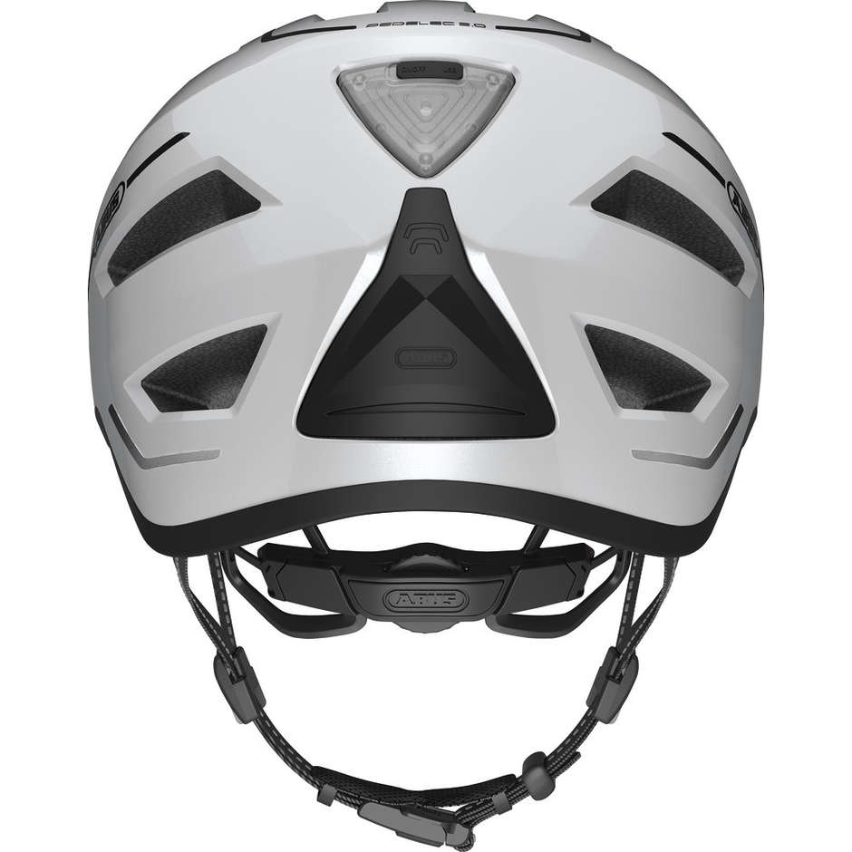 Abus Urban Pedelec 2.0 Bike Helmet With Pearly White Rear Led