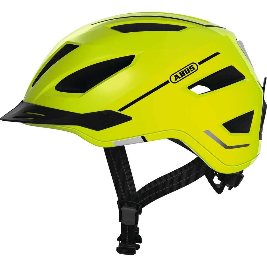 Abus Urban Pedelec 2.0 Bike Helmet With Yellow Signal Rear Led
