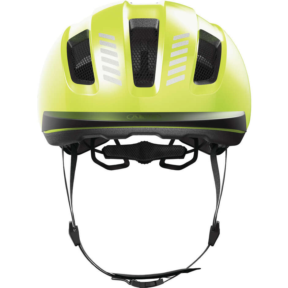 Abus Urban PURL-Y ACE Signal Yellow Bike Helmet