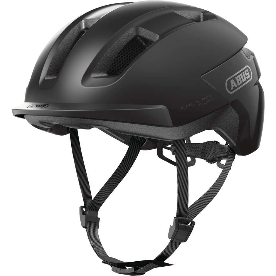 Abus Urban PURL-Y ACE Velvet Black Bike Helmet
