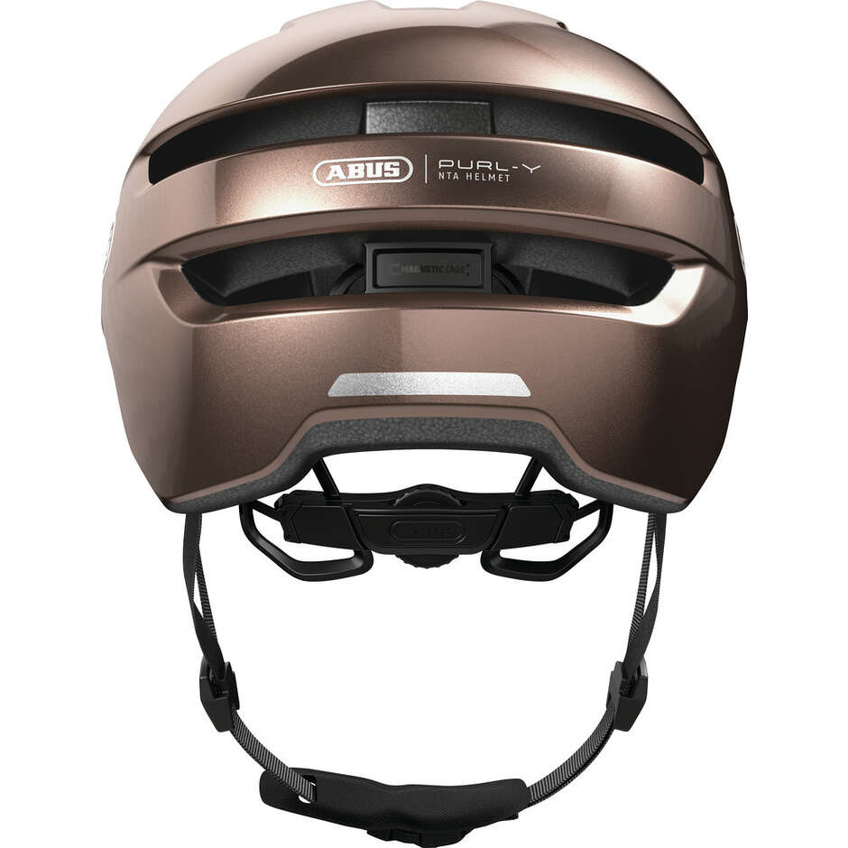 Abus Urban PURL-Y Metallic Copper Bike Helmet