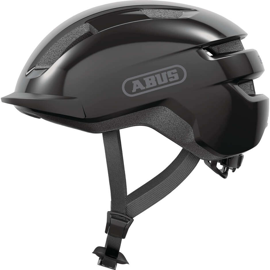Abus Urban PURL-Y Shiny Black Bike Helmet