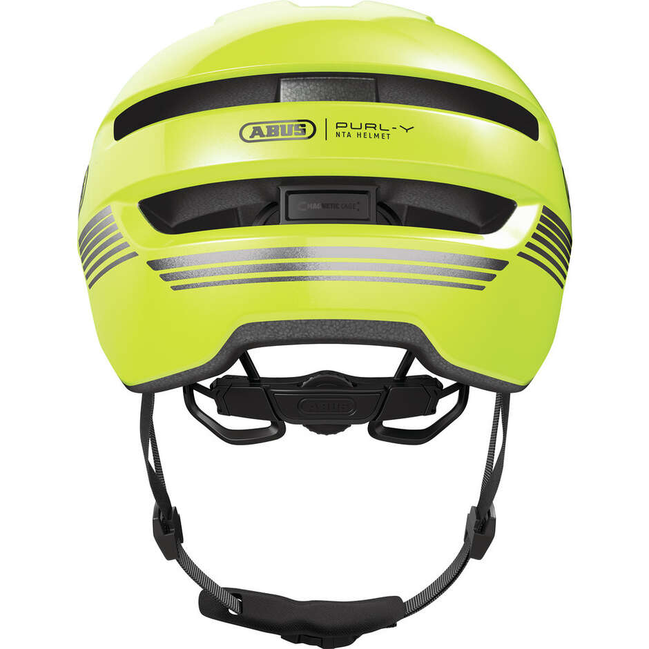Abus Urban PURL-Y Ssignal Yellow Bike Helmet