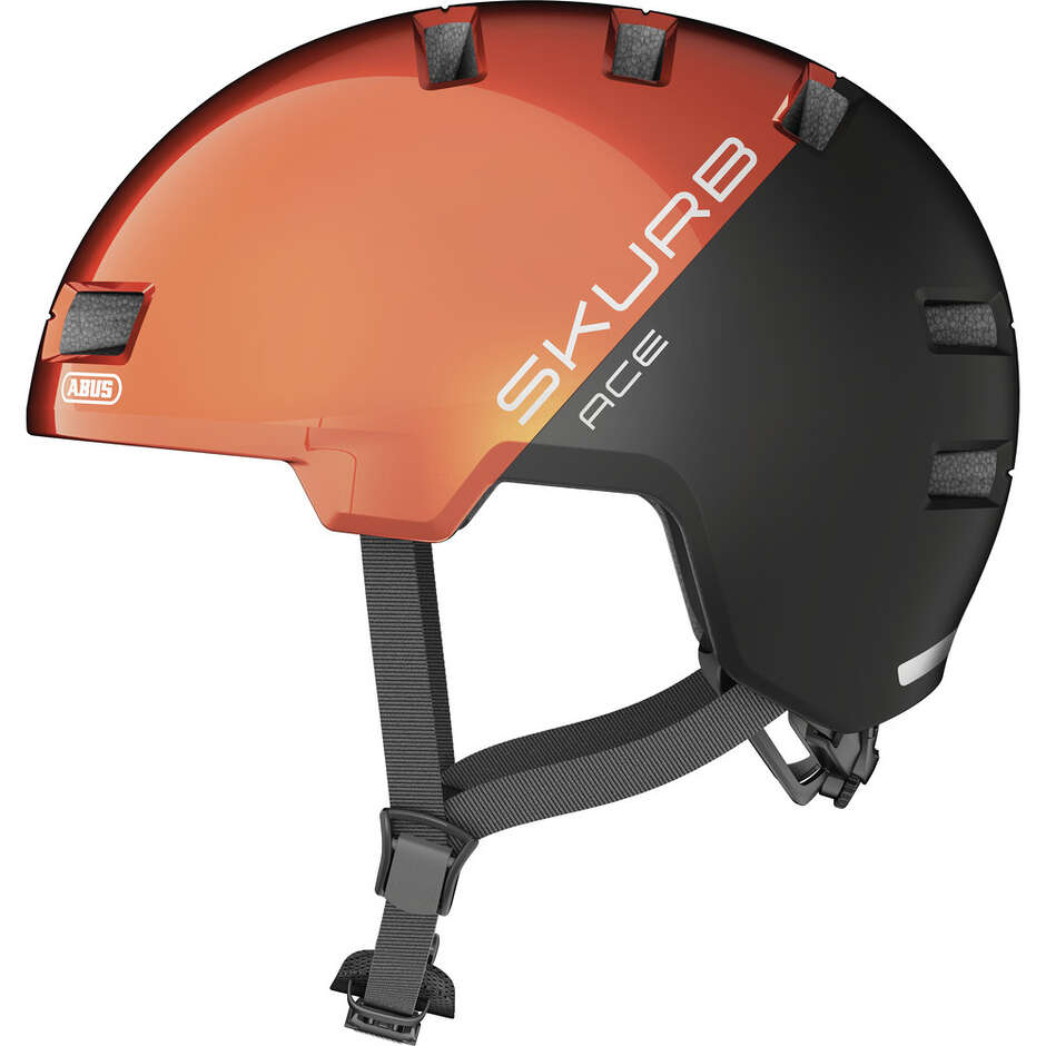 Abus Urban SKURB ACE Goldfish Orange Bike Helmet