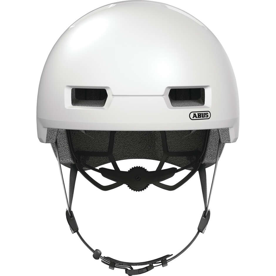 Abus Urban SKURB Bike Helmet Pearl White