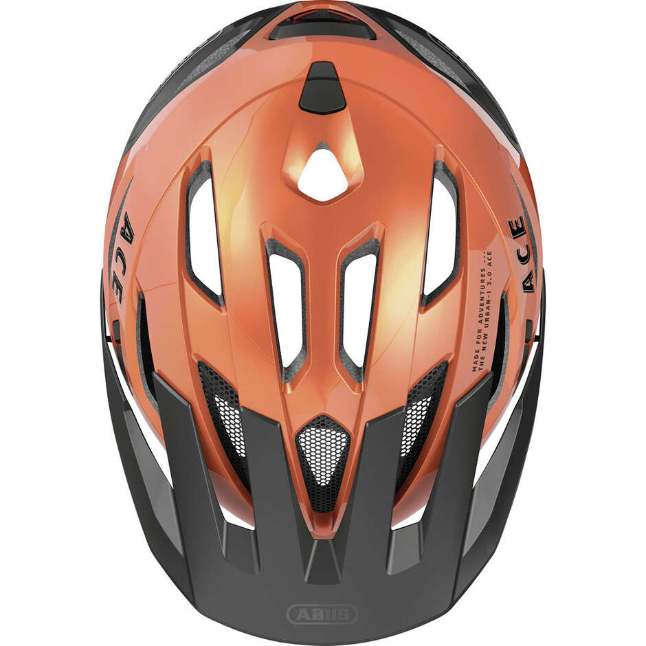 Abus Urban URBAN-I 3.0 ACE Goldfish Oorange Bike Helmet