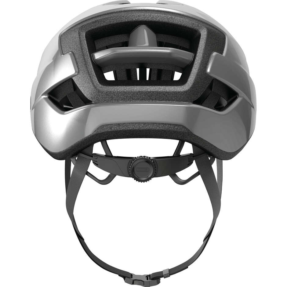 Abus WINGBACK Gleam Silver Bike Helmet