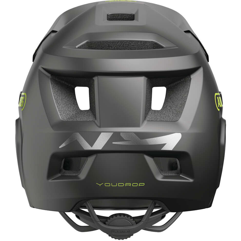 Abus YOUDROOP FF Child MTB Bike Helmet Black