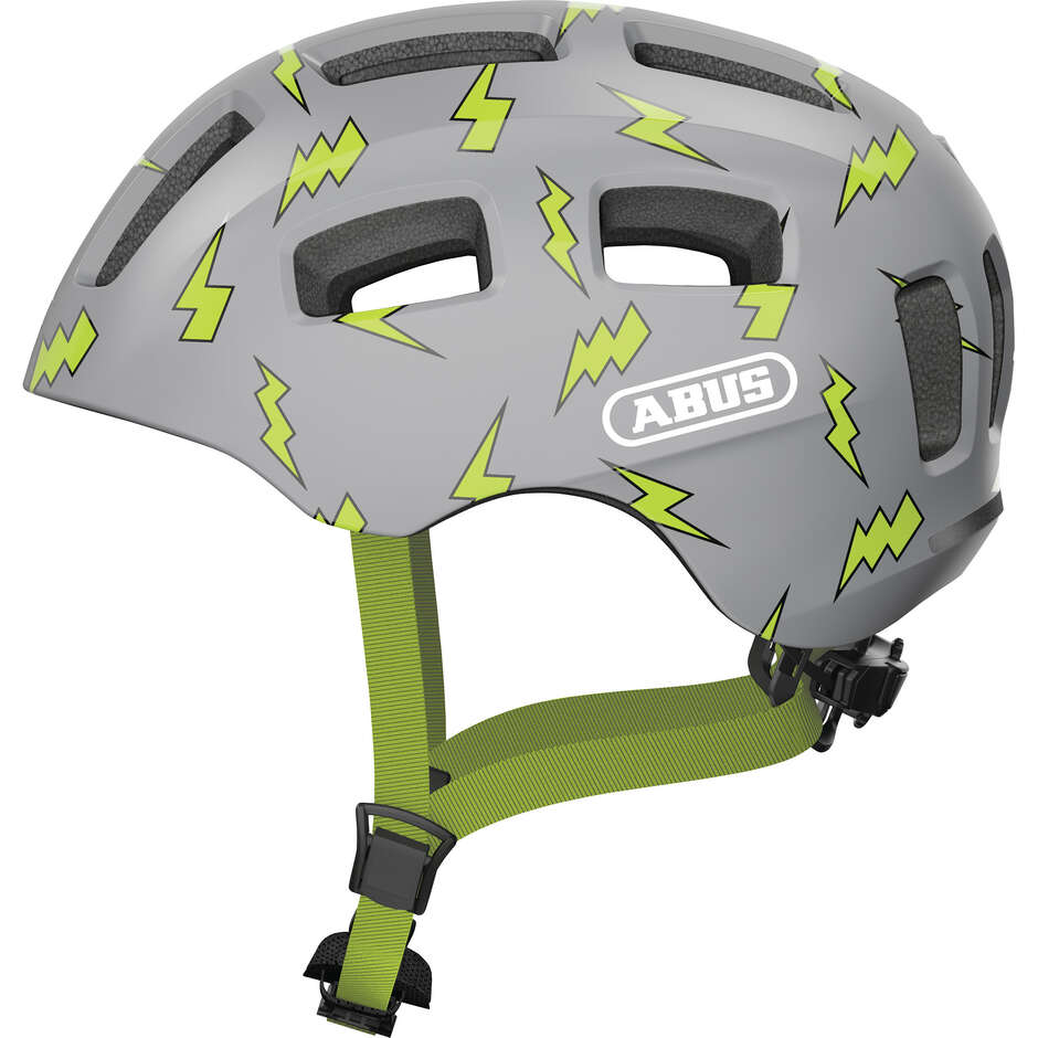 Abus YOUN-I 2.0 Children's Bike Helmet Flash Grey