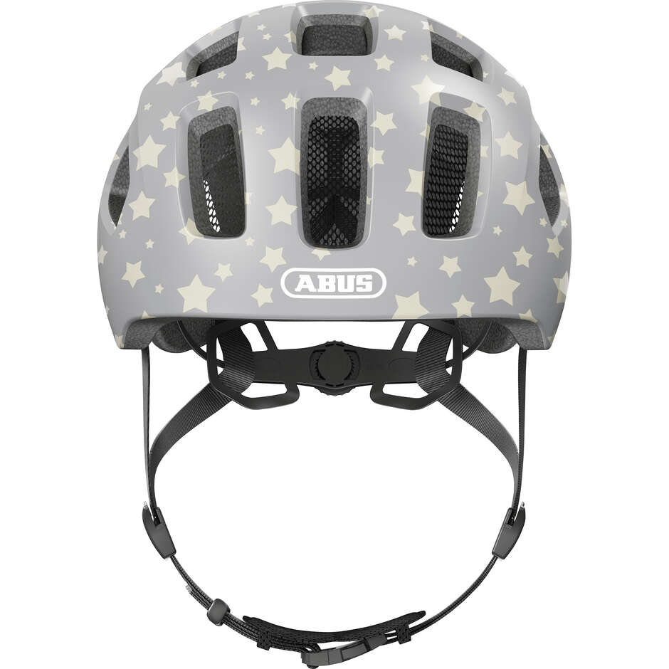 Abus YOUN-I 2.0 Children's Bike Helmet Star Grey