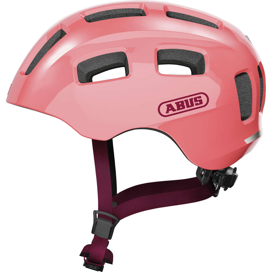 Abus YOUN-I 2.0 Living Coral Children's Bike Helmet