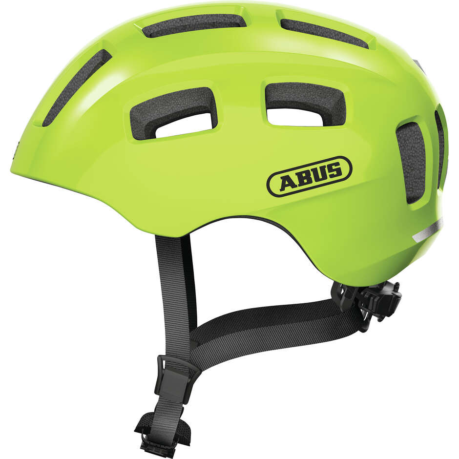 Abus YOUN-I 2.0 Signal Yellow Children's Bike Helmet