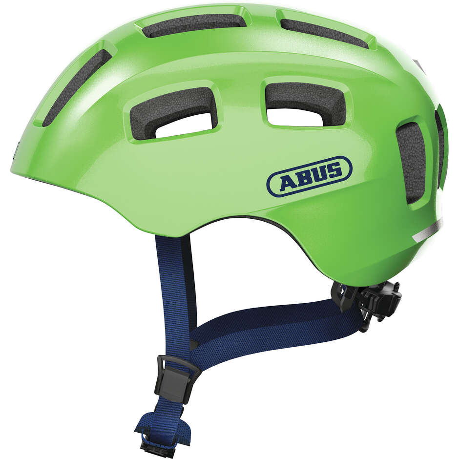 Abus YOUN-I 2.0 Sparkling Green Children's Bike Helmet