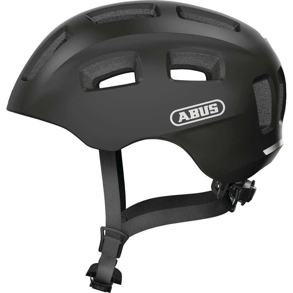 Abus YOUN-I 2.0 Velvet Children's Bike Helmet Black