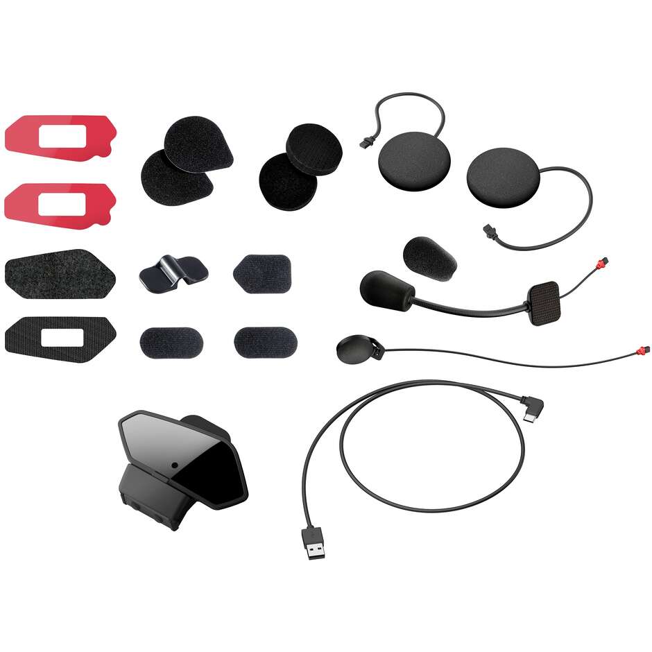 Accessoires et kit Velcro pour intercom Sena 50R