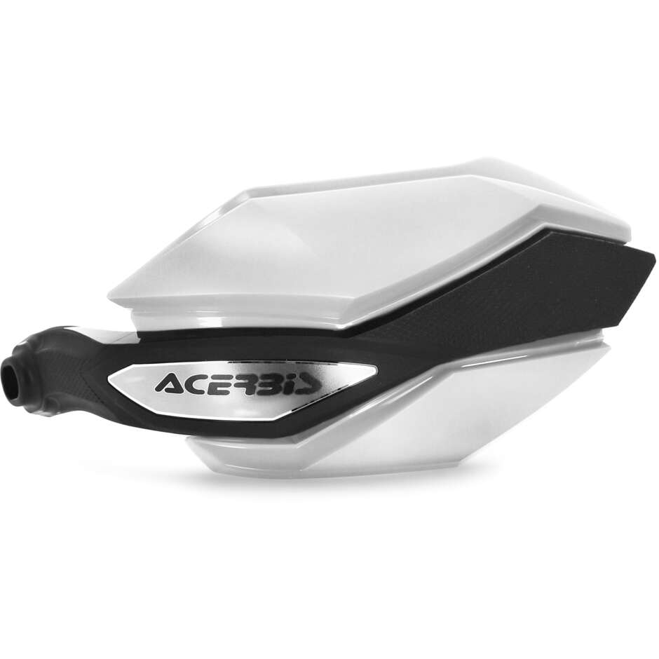 Acebis ARGON Motorcycle Handguards Honda CB500/NC750 White Black