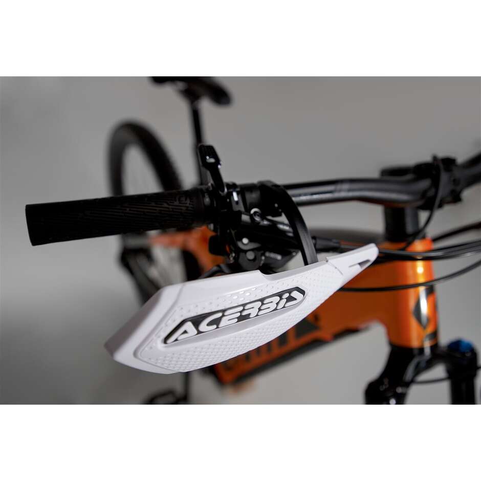 Acebis X-ELITE Weißer Moto Cross Enduro Handschutz