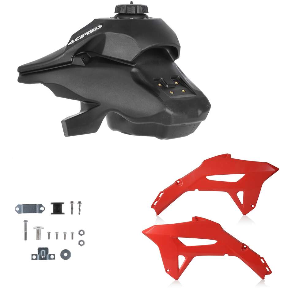 Acerbis 11 Liter Large Fuel Tank for Honda CRF 450 RX (21-24) Black