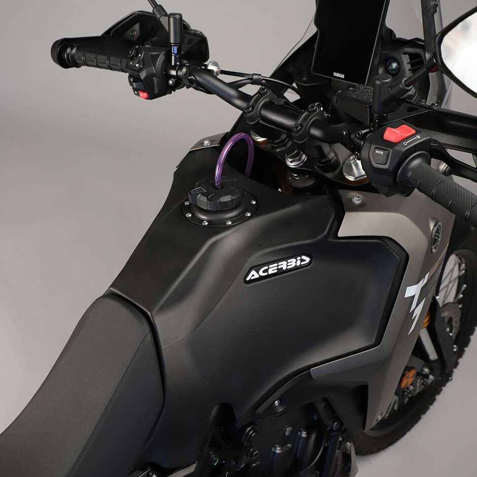 Acerbis 12L Motorcycle Fuel Tank for YAMAHA TENERE 700 / TENERE RALLY 700 (2025-2026) (Black)