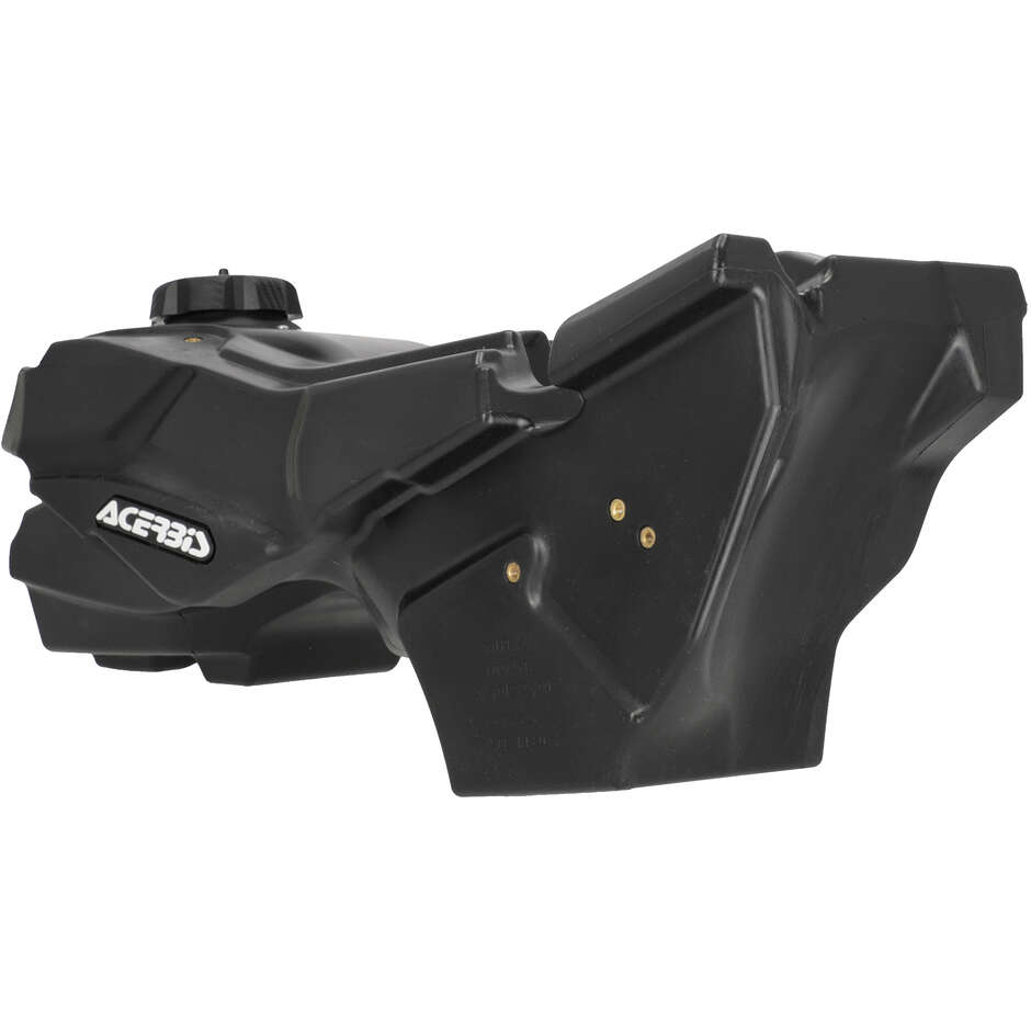 Acerbis 12L Motorcycle Fuel Tank for YAMAHA YZ 250 F (2024-2027); YZ 450 F (2023-2027) (Black)