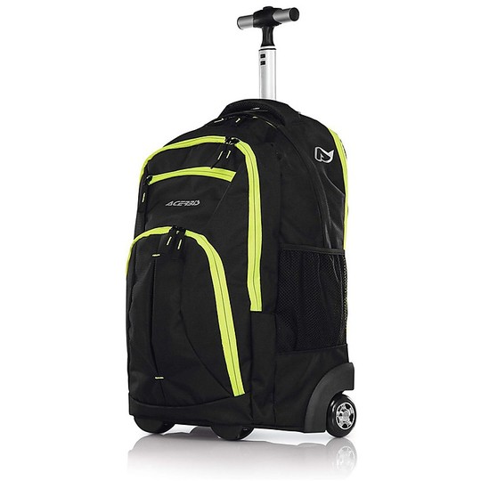 Acerbis 34 liter backpack Troley Waggy Black yellow