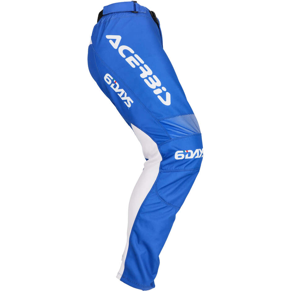 Acerbis 6 DAYS Motorcycle Pants Blue White
