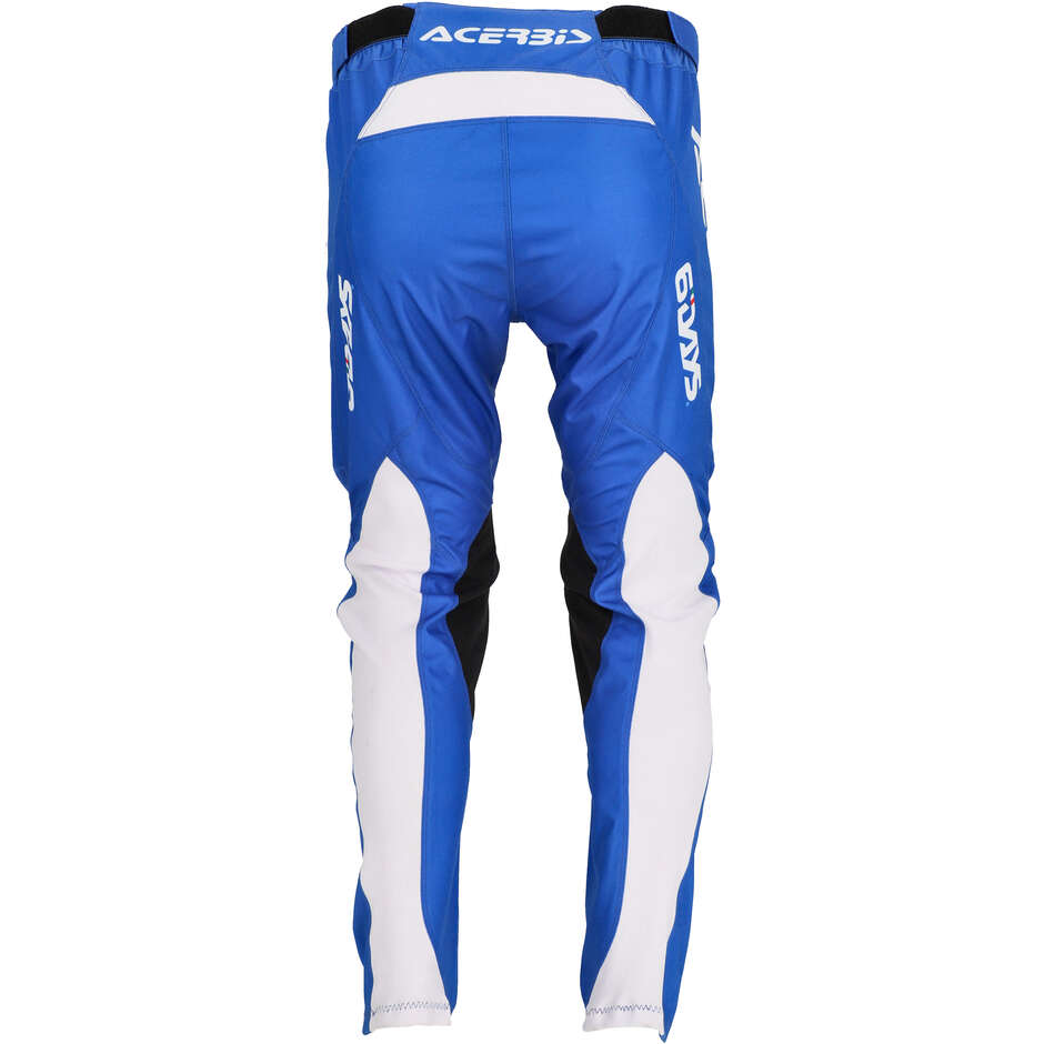 Acerbis 6 DAYS Motorcycle Pants Blue White