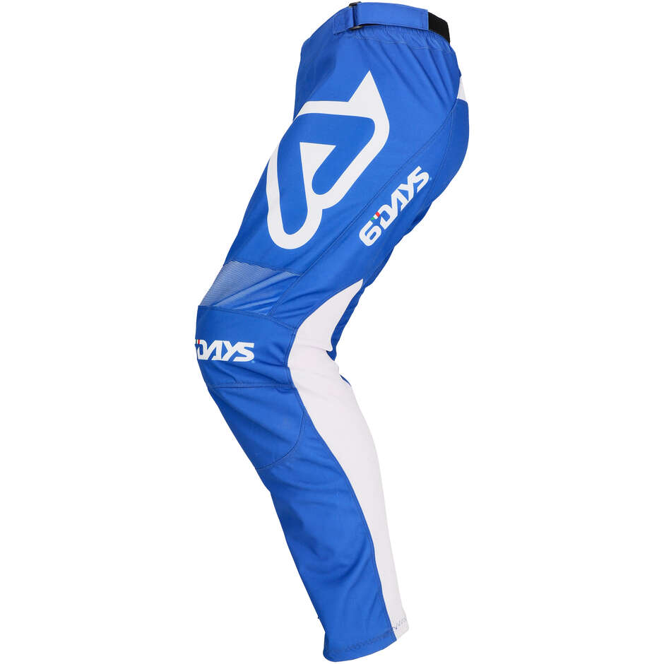 Acerbis 6 DAYS Motorcycle Pants Blue White
