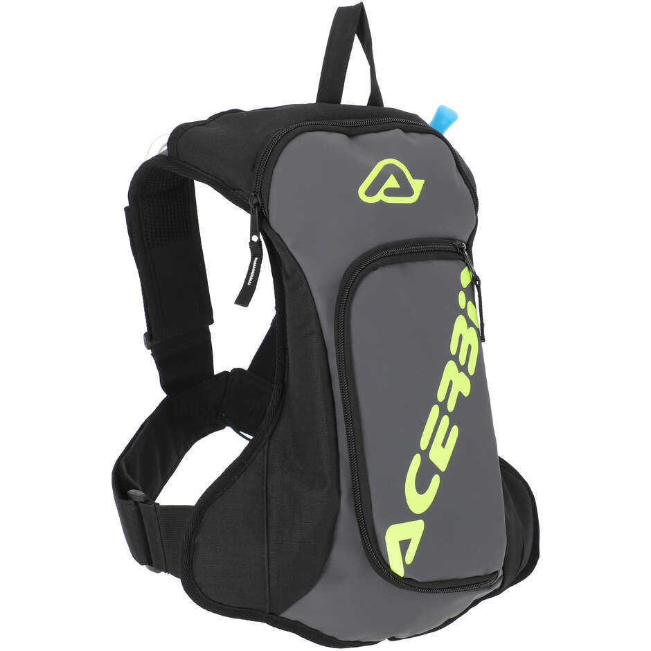 Acerbis Acqua Bag 5 Liter Motorradrucksack Schwarz Gelb