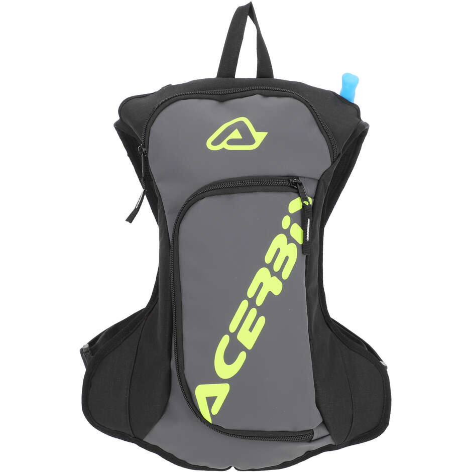 Acerbis Acqua Bag 5 Liter Motorradrucksack Schwarz Gelb