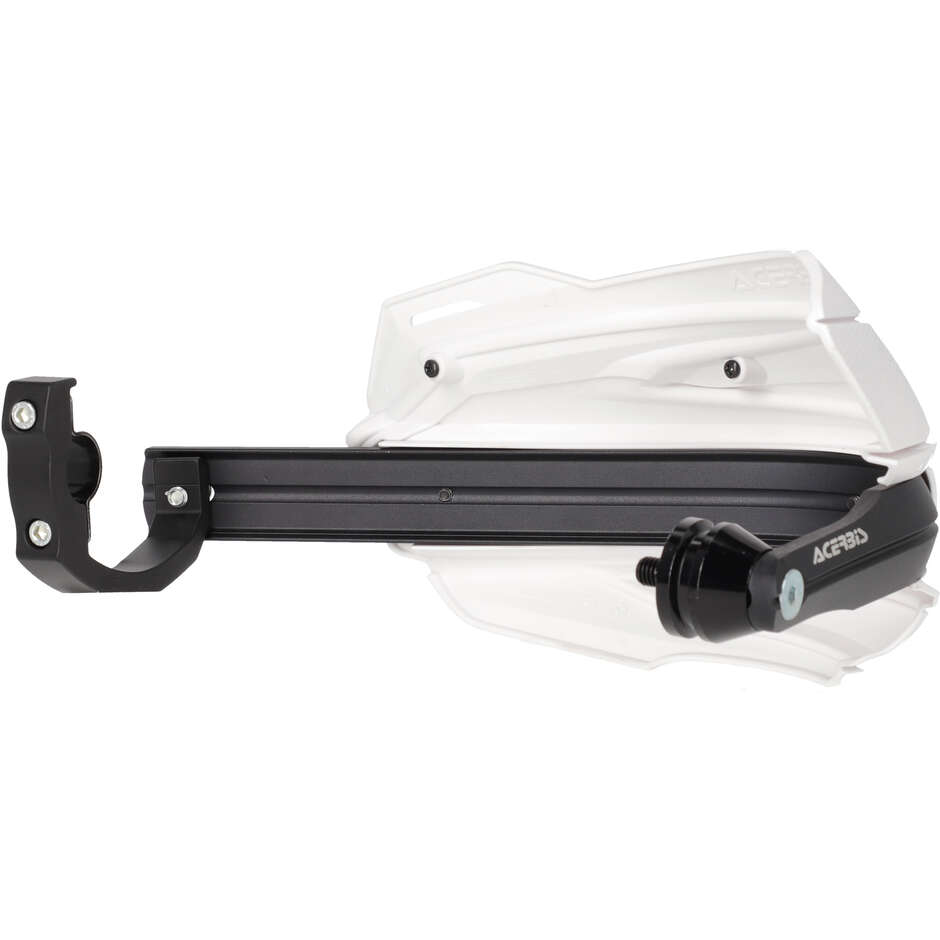 Acerbis ADV Typ C Handprotektoren für BMW R 1300 GS / R 1300 GS Trophy (2024-2026) (Weiß/Schwarz)