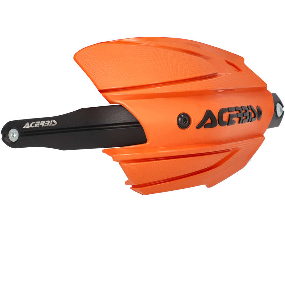 Acerbis ADV TYPE B Handguards for HONDA CRF 300 L (2021-2026) (Orange/Black)