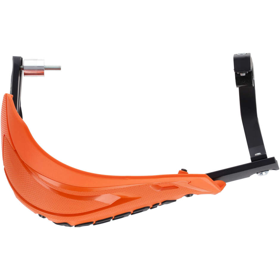 Acerbis ADV TYPE B Handguards for HONDA CRF 300 L (2021-2026) (Orange/Black)