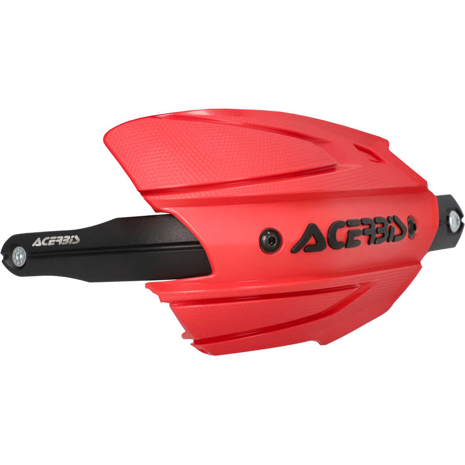 Acerbis ADV TYPE B Handguards for HONDA CRF 300 L (2021-2026) (Red/Black)