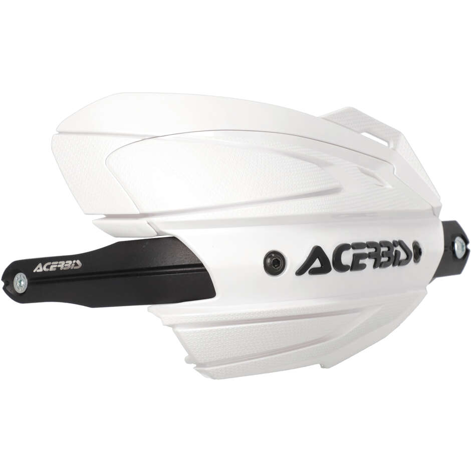 Acerbis ADV TYPE B Handguards for HONDA CRF 300 L (2021-2026) (White/Black)