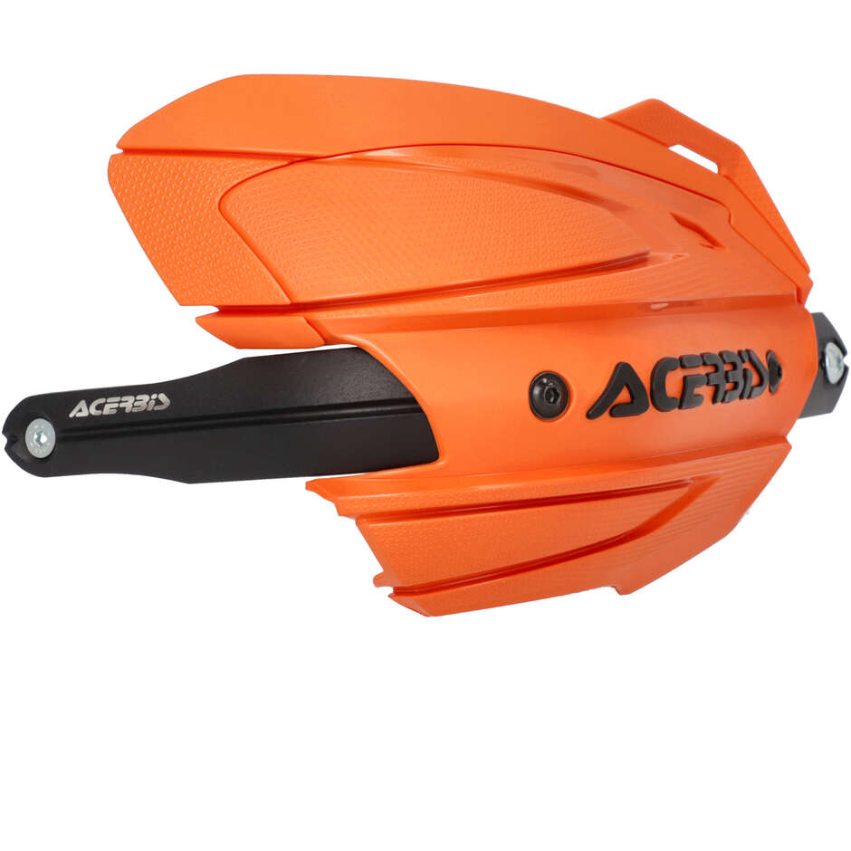 Acerbis ADV TYPE B Handschützer für HONDA CRF 300 L (2021-2026) (Orange/Schwarz)